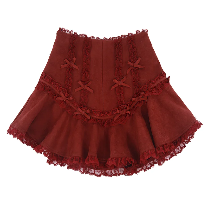 Pink Lolita Kawaii High Waist Cake Mini Skirt PE116 