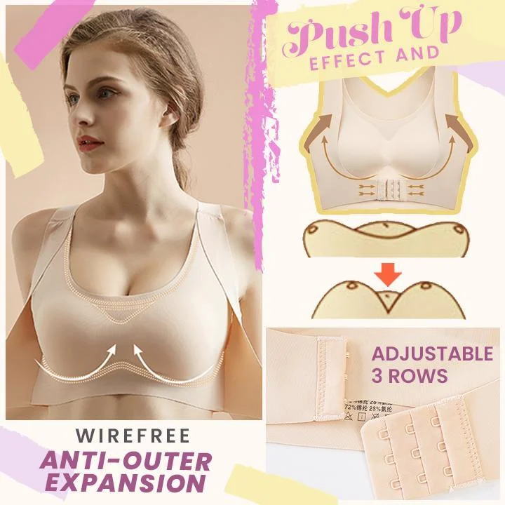 💖PAY 1 GET 3💖Seamless Front Buckle Support Bra