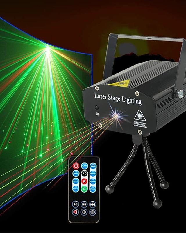 Star Laser Light Party lights Strobe Stage Lights Disco DJ Lights Sound