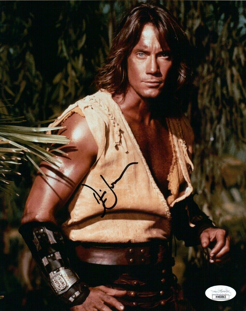 Kevin Sorbo Signed Autographed 8X10 Photo Poster painting Hercules Sexy JSA HH60863