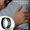 Smart Ring with Display Screen Fitness & Health Tracker Fitness Rings IP68 Waterproof with Call Notification for Both Women and Men