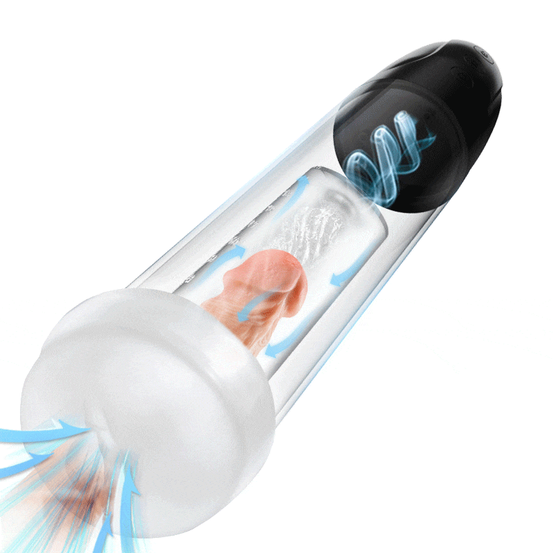 Swirl 2 In 1 Vagina Sucking Electric Penis Pump Masturbator