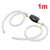 Car Fuel Pump with Hose Fuel Diesel Gasoline Pump Hand Straw Pump (1 Meter)