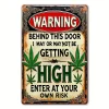 Warning - Vintage Metal Signs(12*16Inch) - Warning