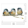 Three Bird-14CT Counted Cross Stitch Kit(25*14cm)