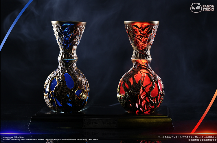 Panda Studio - Elden Ring Flask of Crimson Tears & Flask of Cerulean Tears 1/1 Statue(GK)-