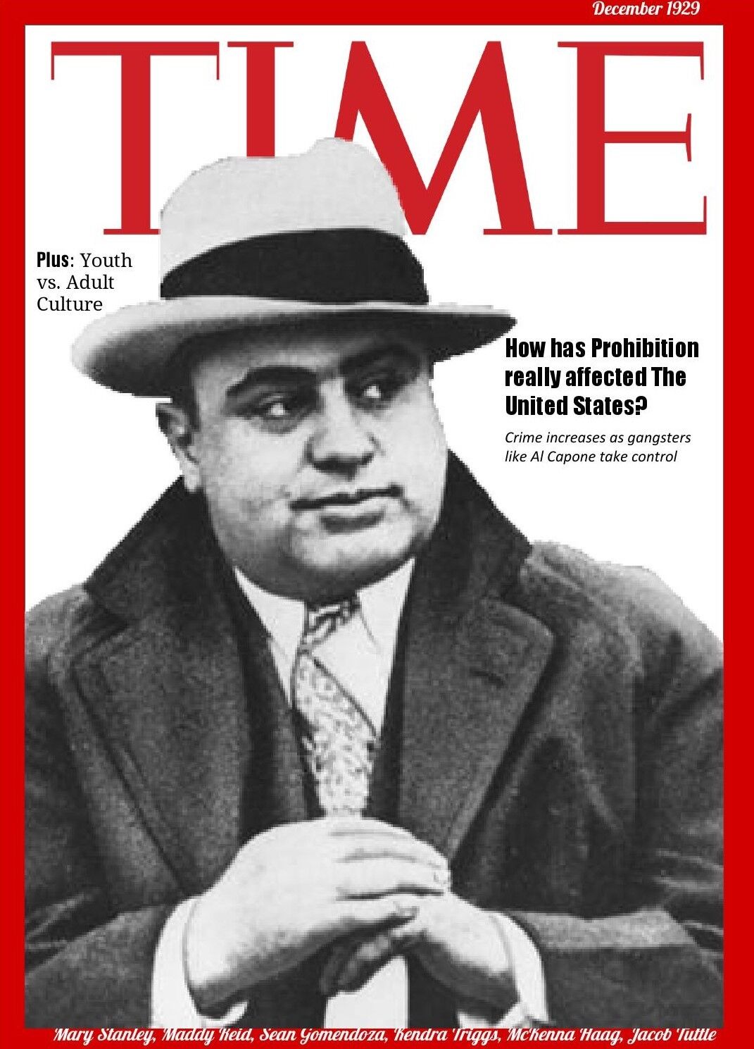 AL CAPONE 8X10 Photo Poster painting MAFIA ORGANIZED CRIME MOB MOBSTER MAGAZINE PICTURE