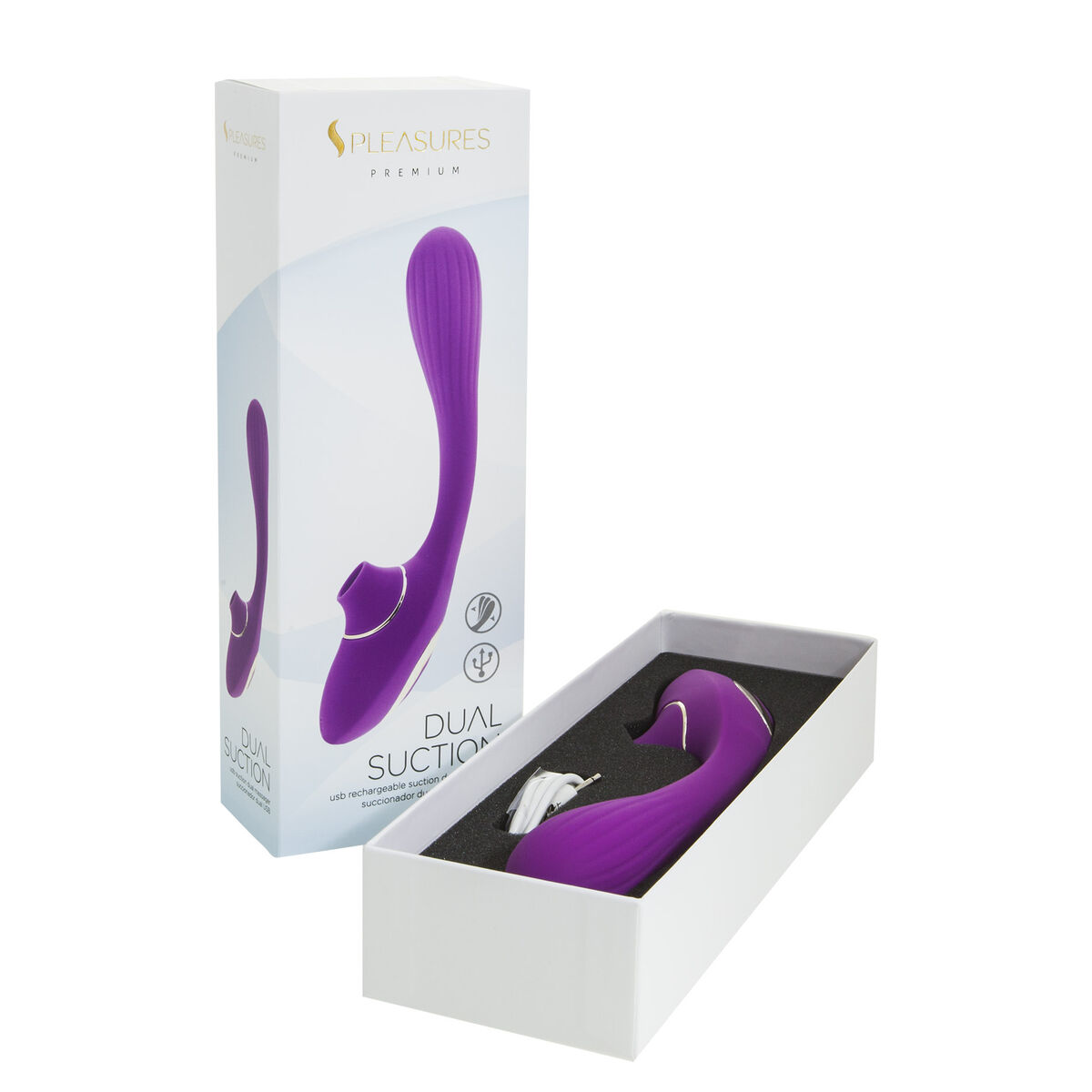 Dual Stimulation Vibe S Pleasures Lilac