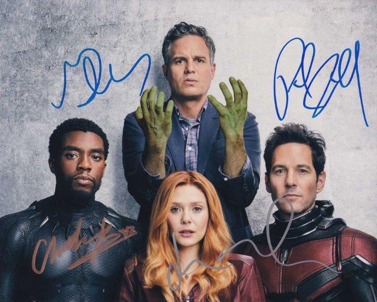 REPRINT - AVENGERS INFINITY WAR Autographed Signed 8 x 10 Photo Poster painting Poster Man Cave
