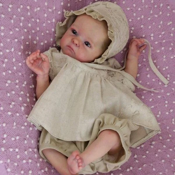 18" Jasmie Realistic Reborn Baby Girl Doll - Reborn Shoppe