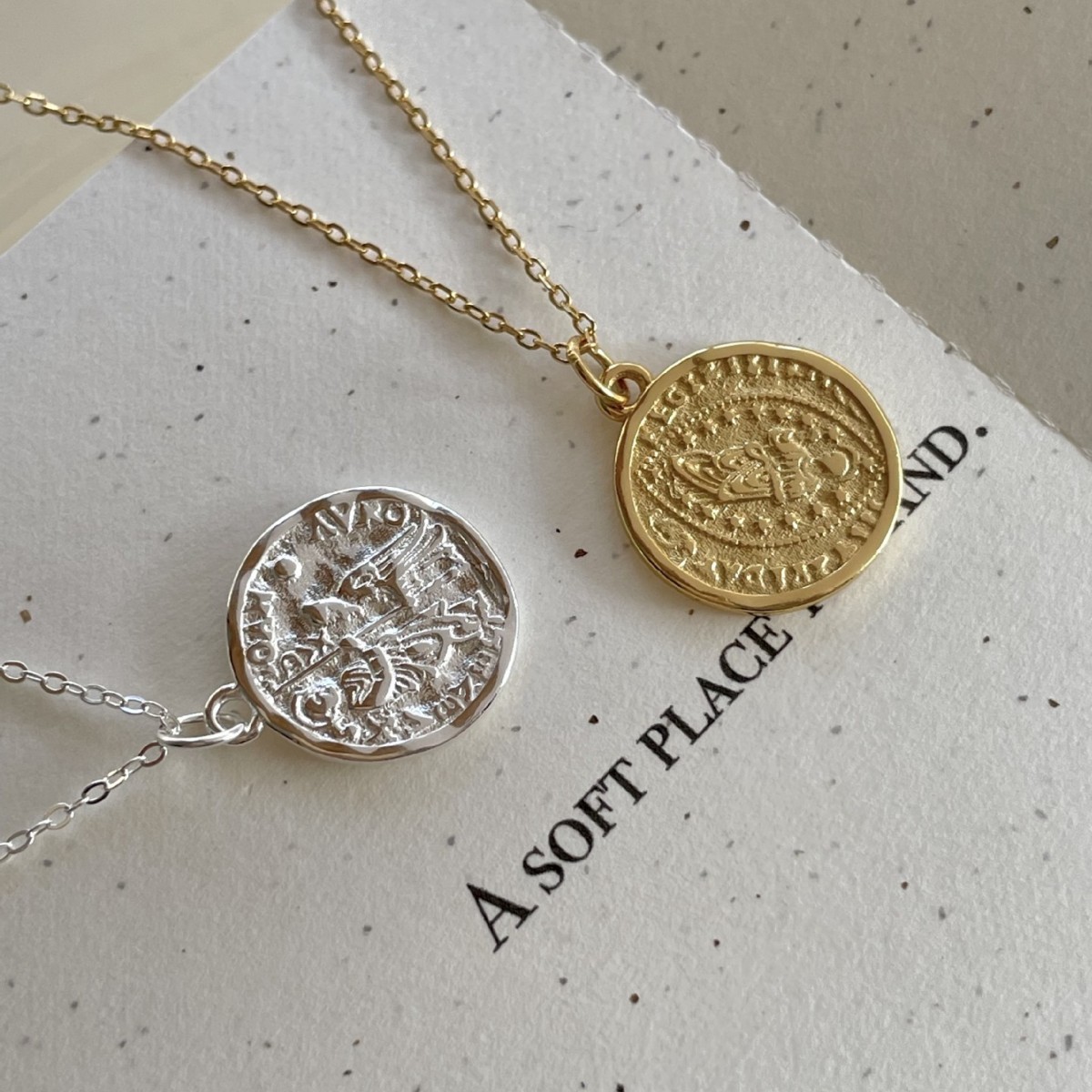 925 Sterling Silver Minimalist Irregular Geometric Silver Necklaces