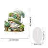 Succulent Gnome Double Sided - 5D DIY Ornament