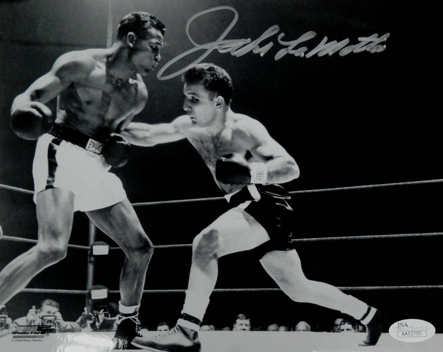 Jake LaMotta 8x10 Signed Photo Poster painting Autographed HOF REPRINT