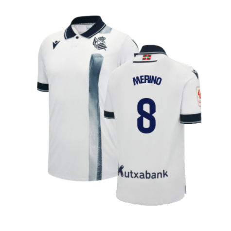 Real Sociedad Mikel Merino 8 Third Shirt Top Kit 2023-2024