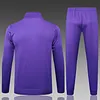 2025/2026 Real Madrid Purple Long Zipped Jacket Football Shirt 1:1 Thai Quality