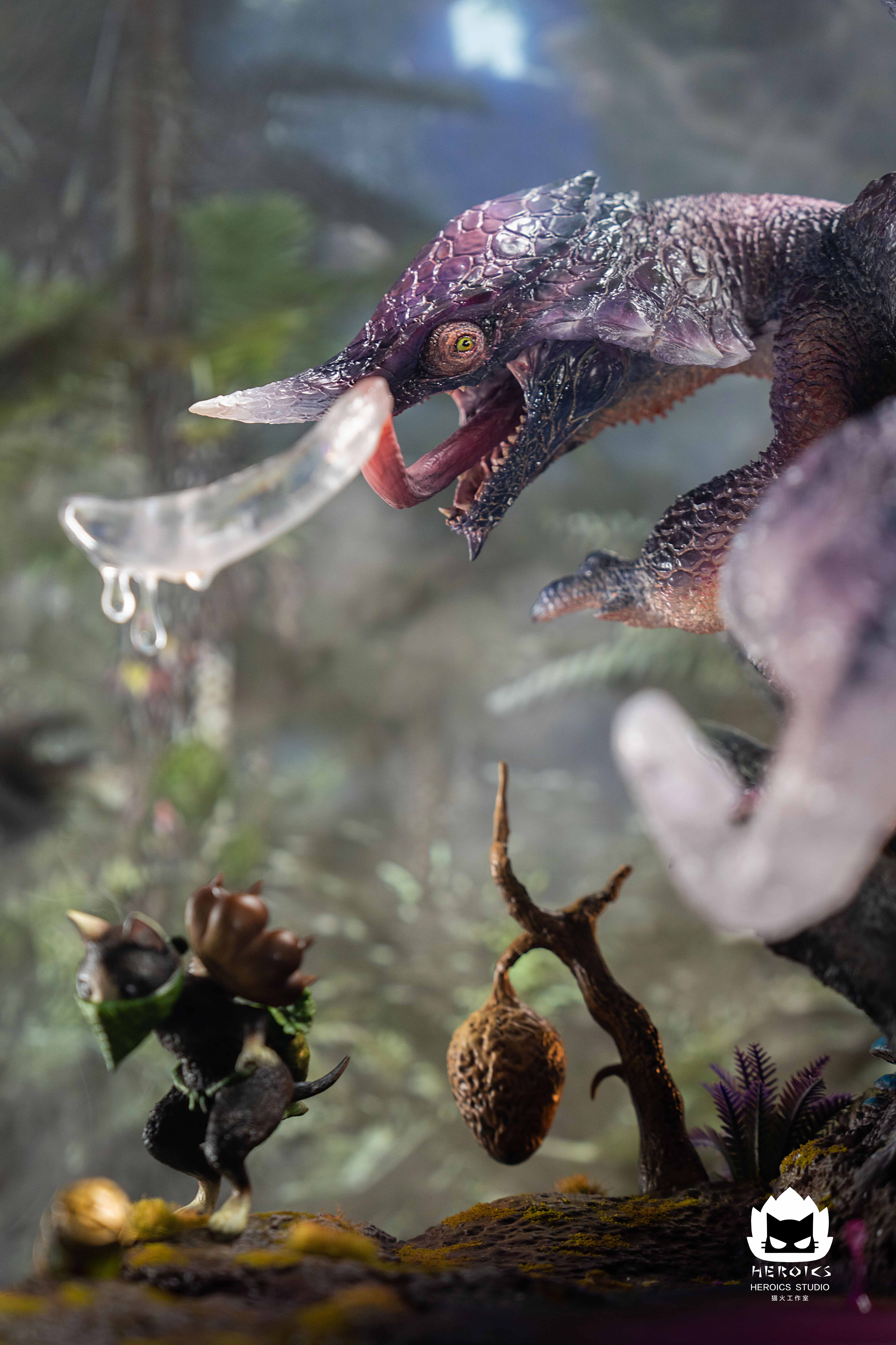 Heroics Studio & Dragon Frontier Studio - Monster Hunter Chameleos Statue(GK)-