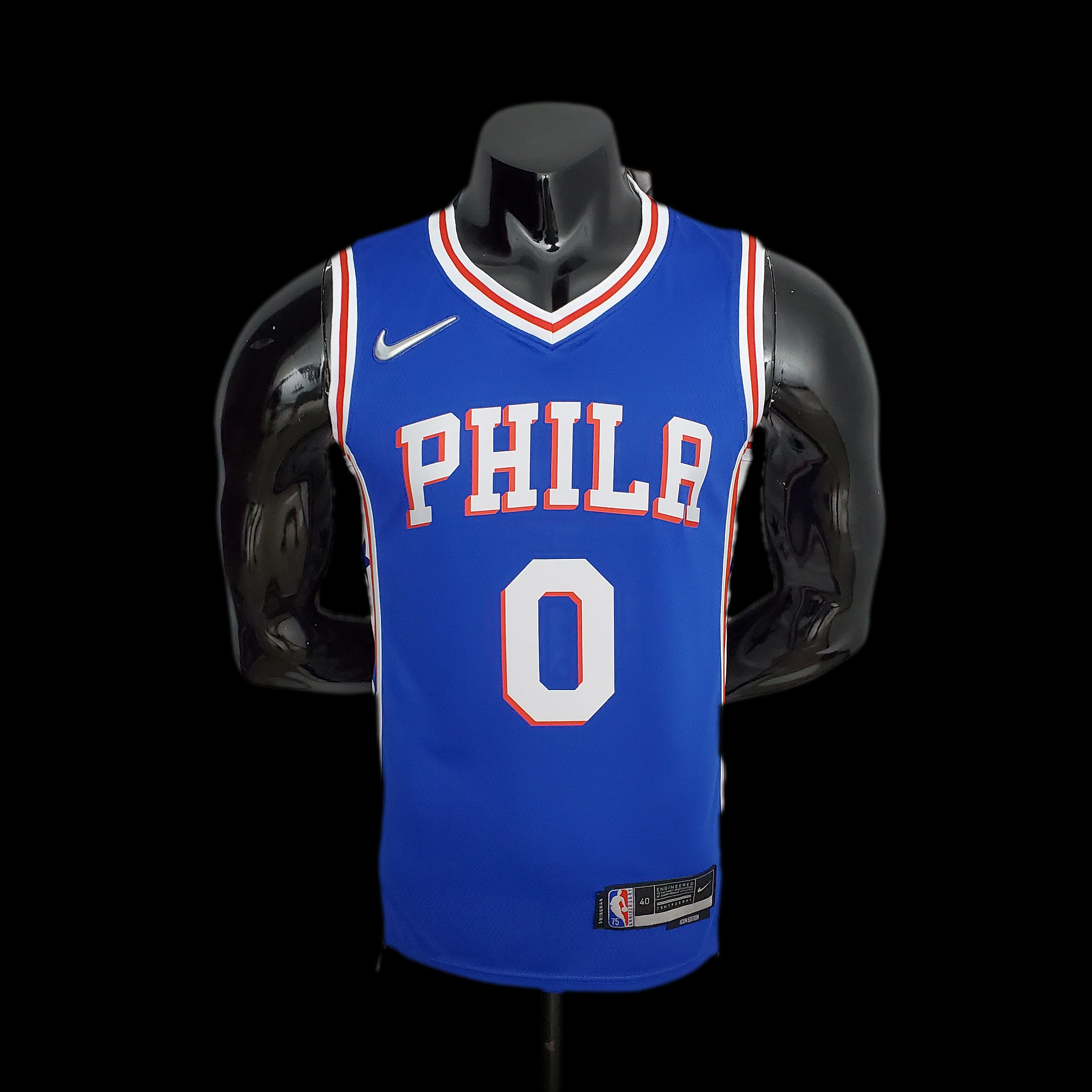Maillot Philadelphia 76ers 0 MAXEY NBA Basket Maillot De Fou, site maillot de foot pas cher