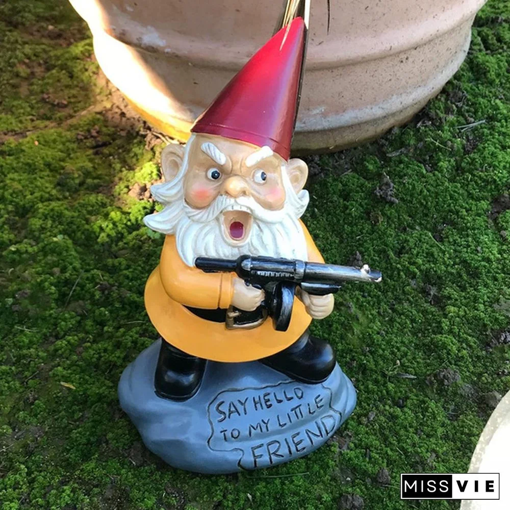 【New】Fairy Resin Statues Miniature Mini Elf Sculpture Dwarf Funny Gnome Statue, Naughty Garden Figurines, For Patio, Yard, Lawn