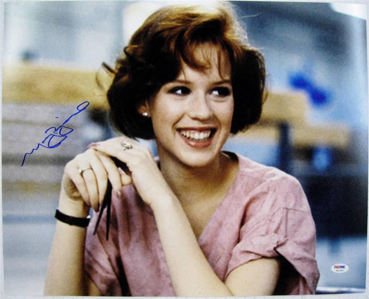 MOLLY RINGWALD Signed 16x20 The Breakfast Club Photo Poster painting PSA ITP COA Autograph (C)