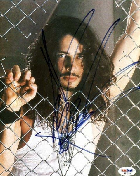 REPRINT - CHRIS CORNELL Soundgarden Rare Signed 8 x 10 Glossy Photo Poster painting Poster RP