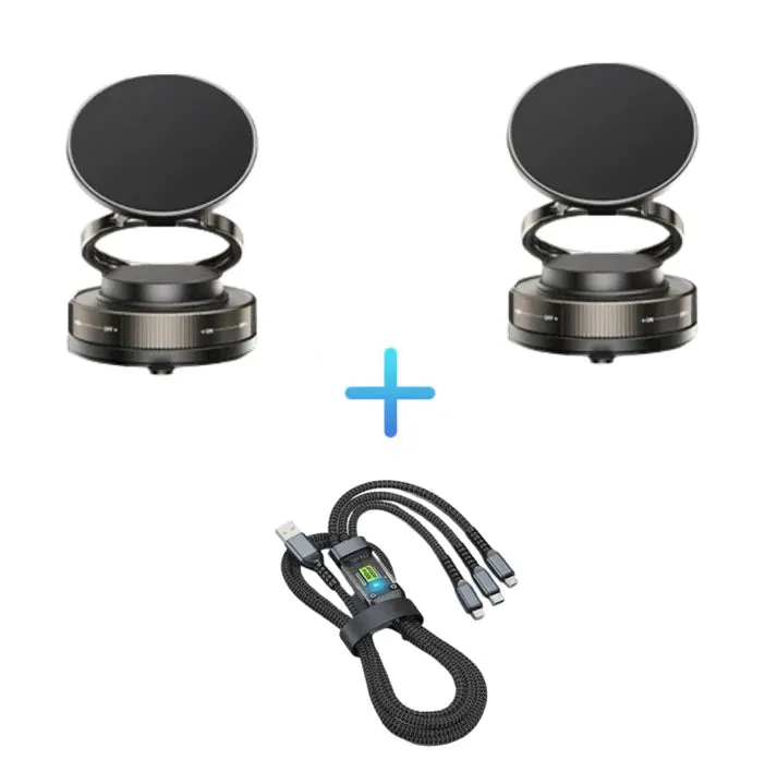 🔥Buy More Save More🔄360&deg; Adjustable Vacuum Magnetic Phone Holder📱🚗