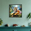 Diamond Painting-DIY Full Round Drill Tiger