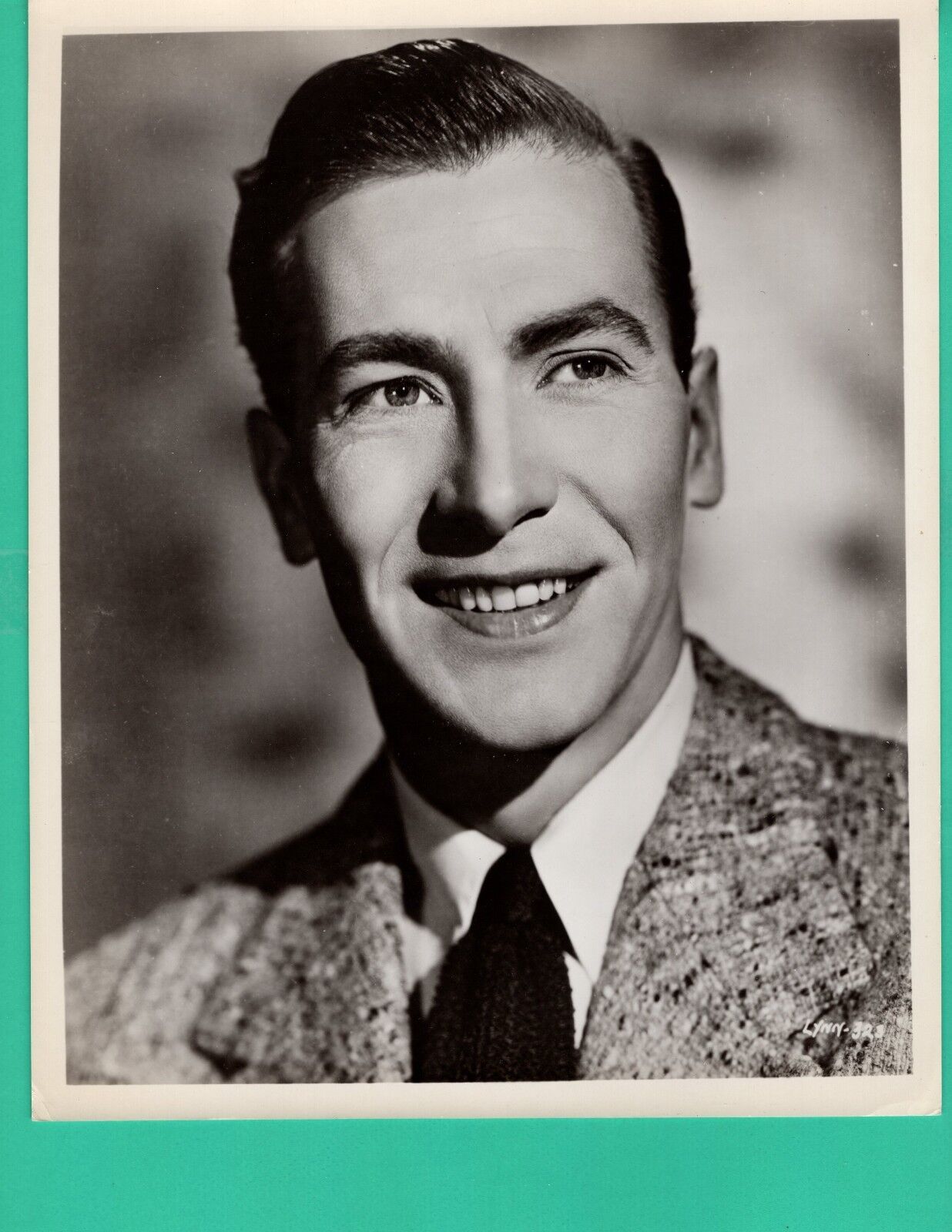 JEFFREY LYNN Actor Movie Star Promo 1940's Vintage Photo Poster painting 8x10