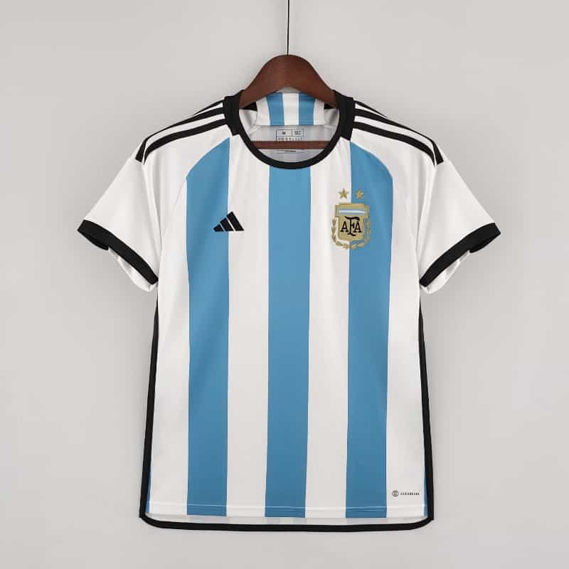 2022 World Cup Argentina Soccer Jersey Home