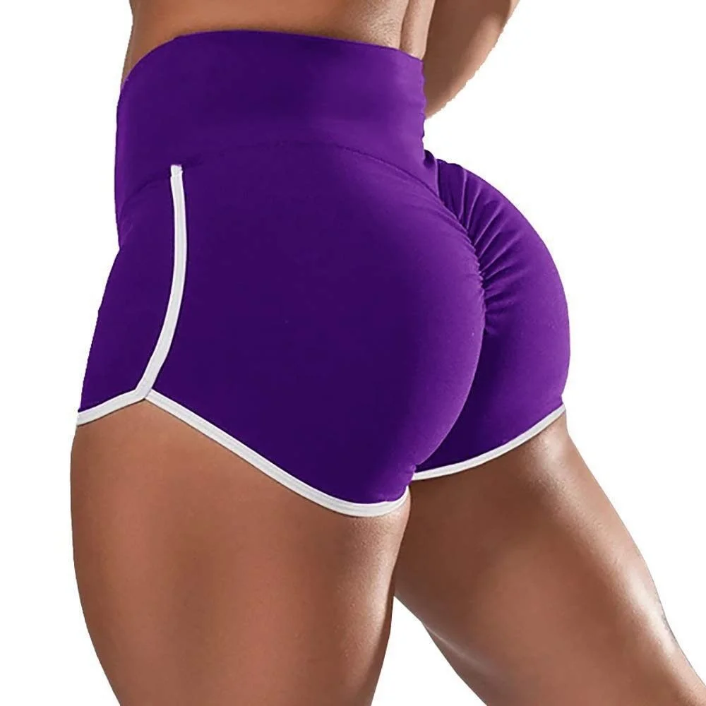 Wongn Wongn Hot Style New Running Shorts Fitness Hip Hot Pants High Waist Sports Yoga Shorts Women
