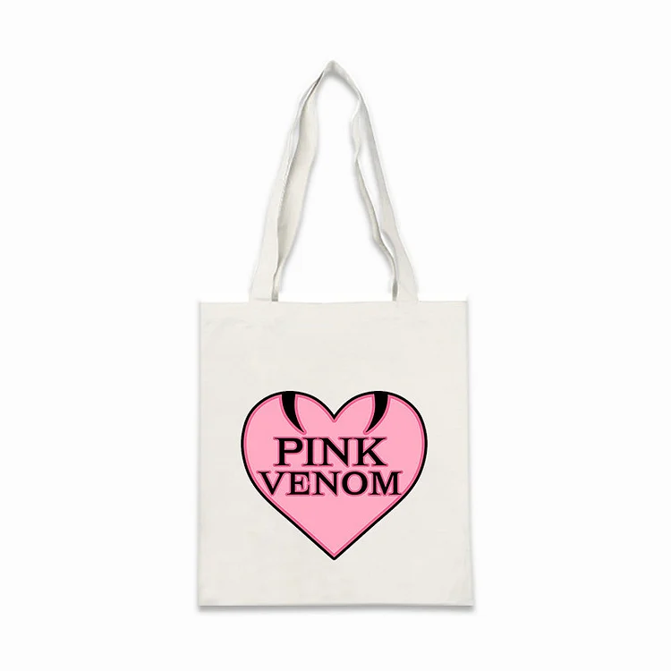 BLACKPINK PINK VENOM Heart Handbag