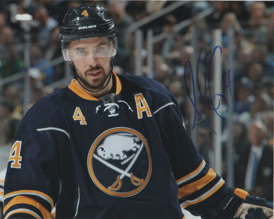 Buffalo Sabres Josh Gorges Signed Autographed Photo Poster painting 8x10 COA