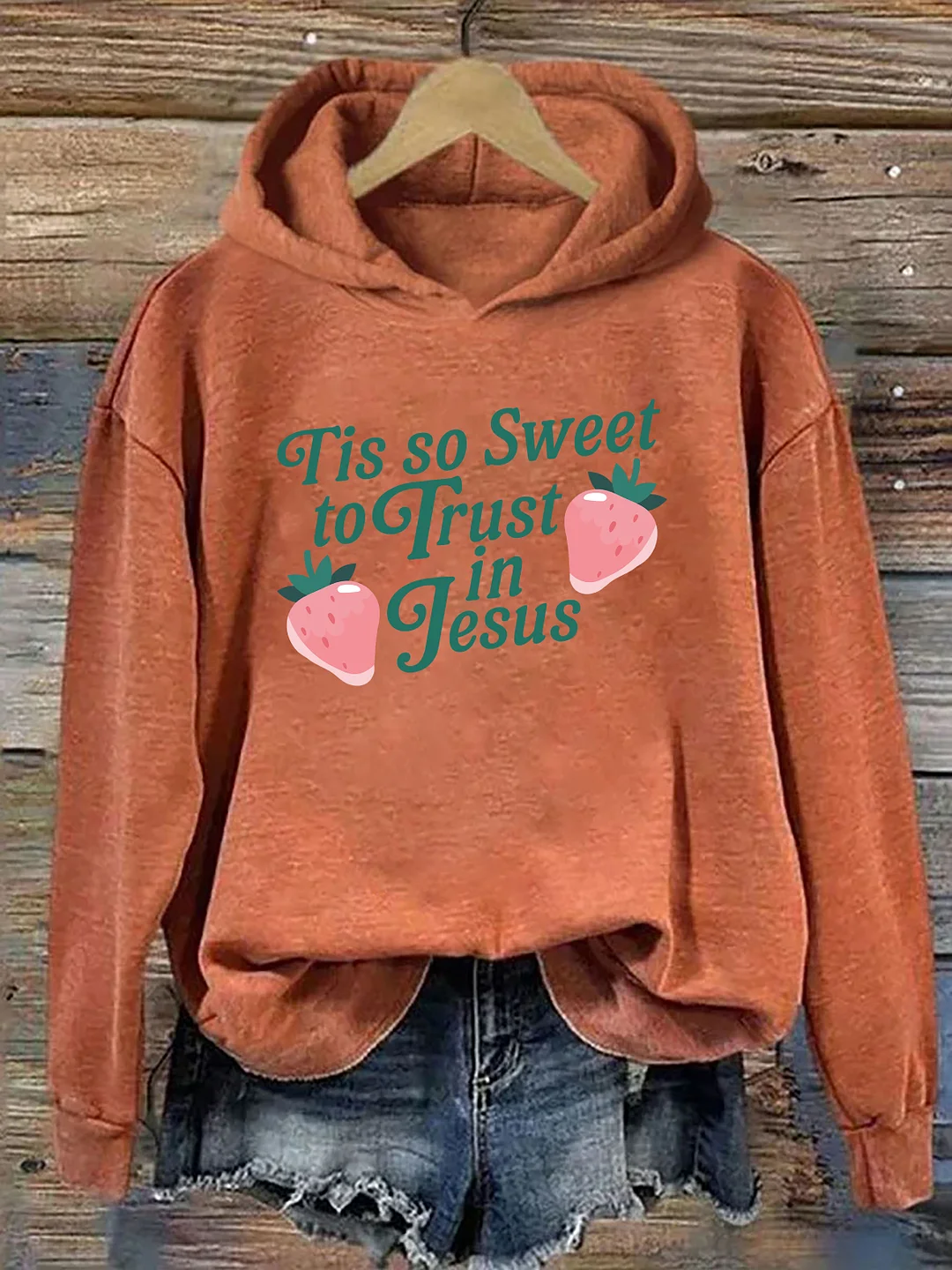 Tis So Sweet To Trust Jesus Hoodie