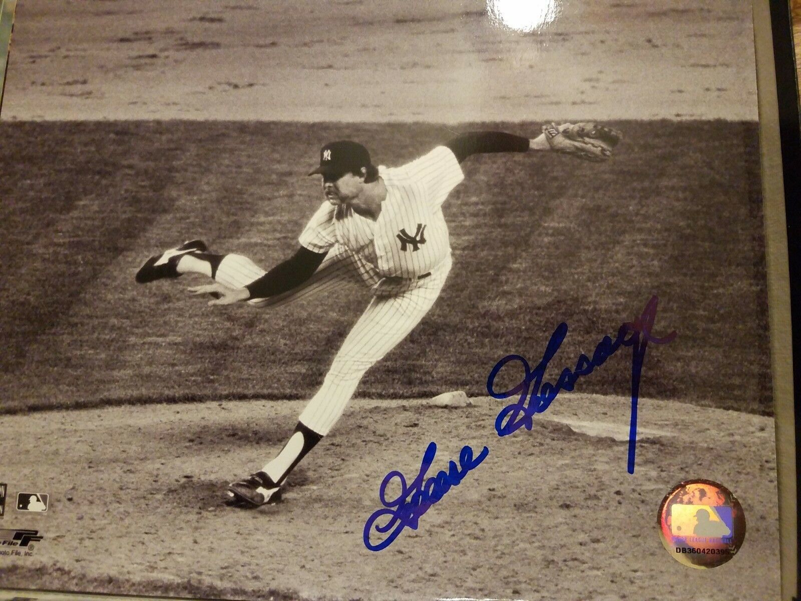 Goose Gossage Autographed/Signed New York Yankees 8x10 Photo Poster painting