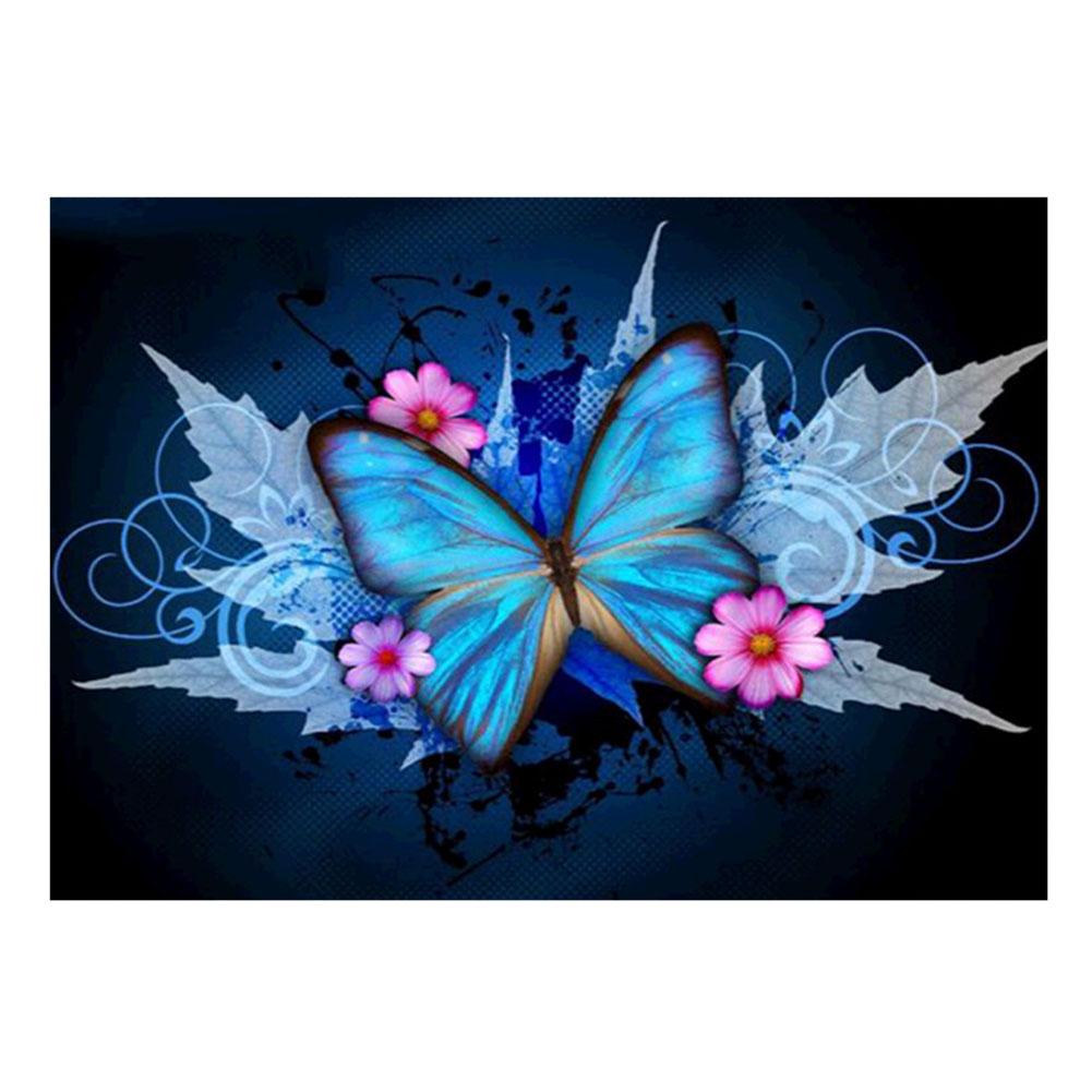 

40*30CM - Butterfly - Square Drill Diamond Painting, 501 Original