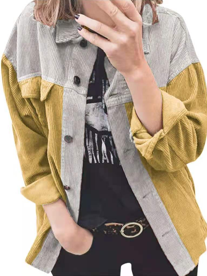 Buttoned Casual Outerwear | EGEMISS