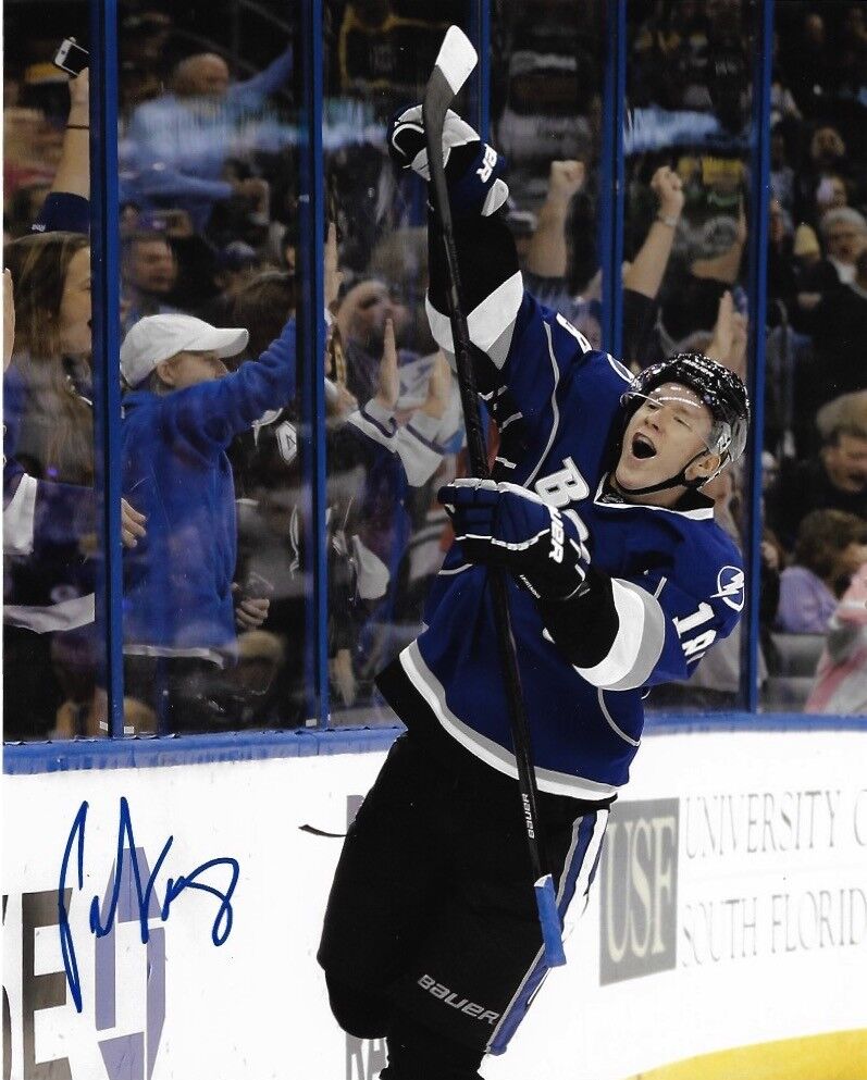 Tampa Bay Lightning Ondrej Palat Signed Autographed 8x10 Photo Poster painting COA