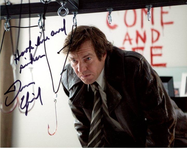 DENNIS QUAID signed HORSEMEN AIDAN BRESLIN 8x10 Photo Poster painting GREAT CONTENT!