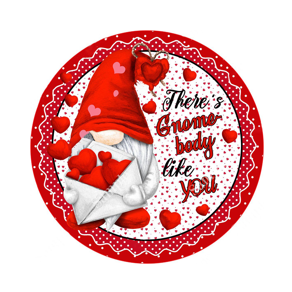 

35*35CM - Round Drill Diamond Painting - Valentines Day Goblin, 501 Original