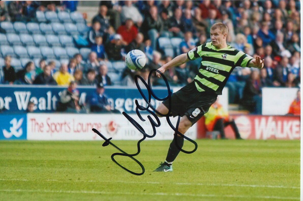 SCUNTHORPE UNITED HAND SIGNED MICHAEL O'CONNOR 6X4 Photo Poster painting 1.