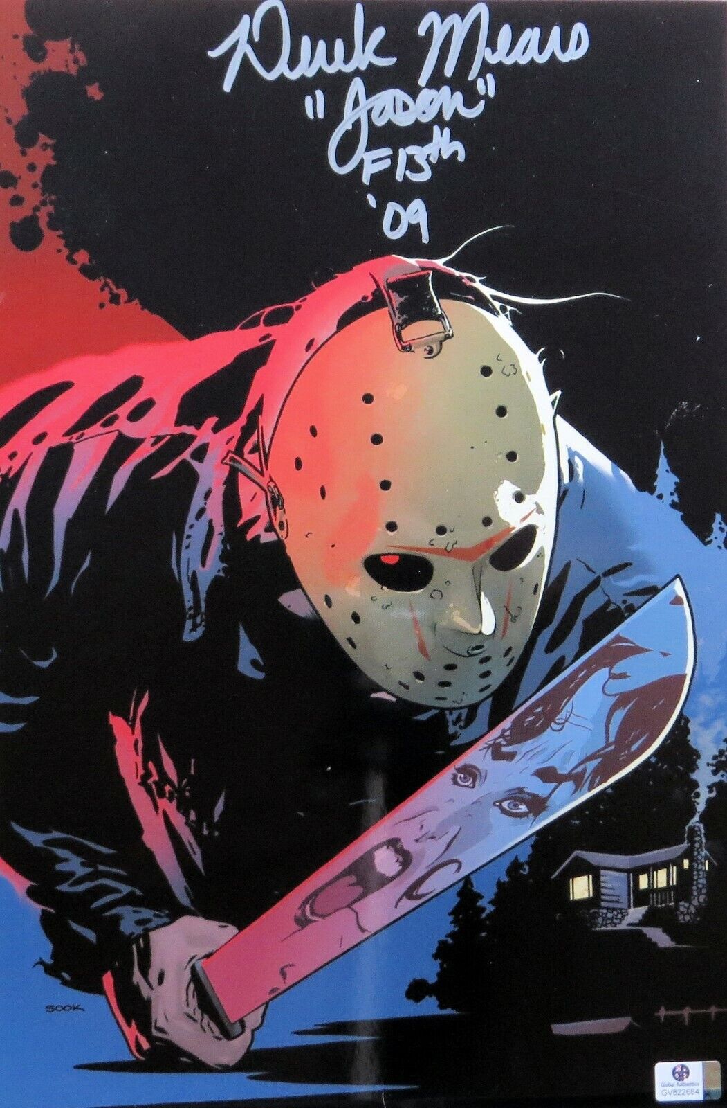 Derek Mears Signed Autographed 10X15 Photo Poster painting Friday the 13th Jason