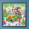 Snowman - Crystal Rhinestone Diamond Painting