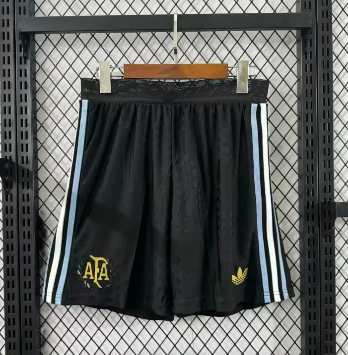 2025-26 Argentina New Season Black Pants Jersey - Player Edition