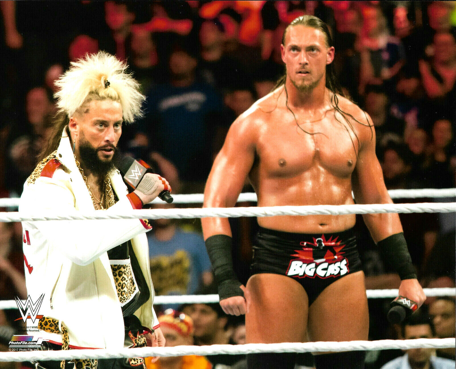 WWE ENZO AMORE AND BIG CASS OFFICIAL LICENSED 8X10 AUTHENTIC Photo Poster paintingFILE Photo Poster painting 1