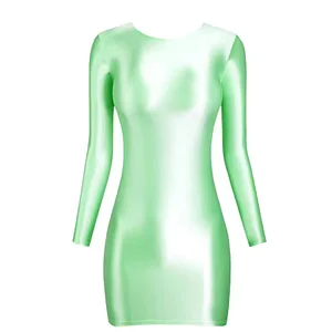 Men's sexy glossy dress