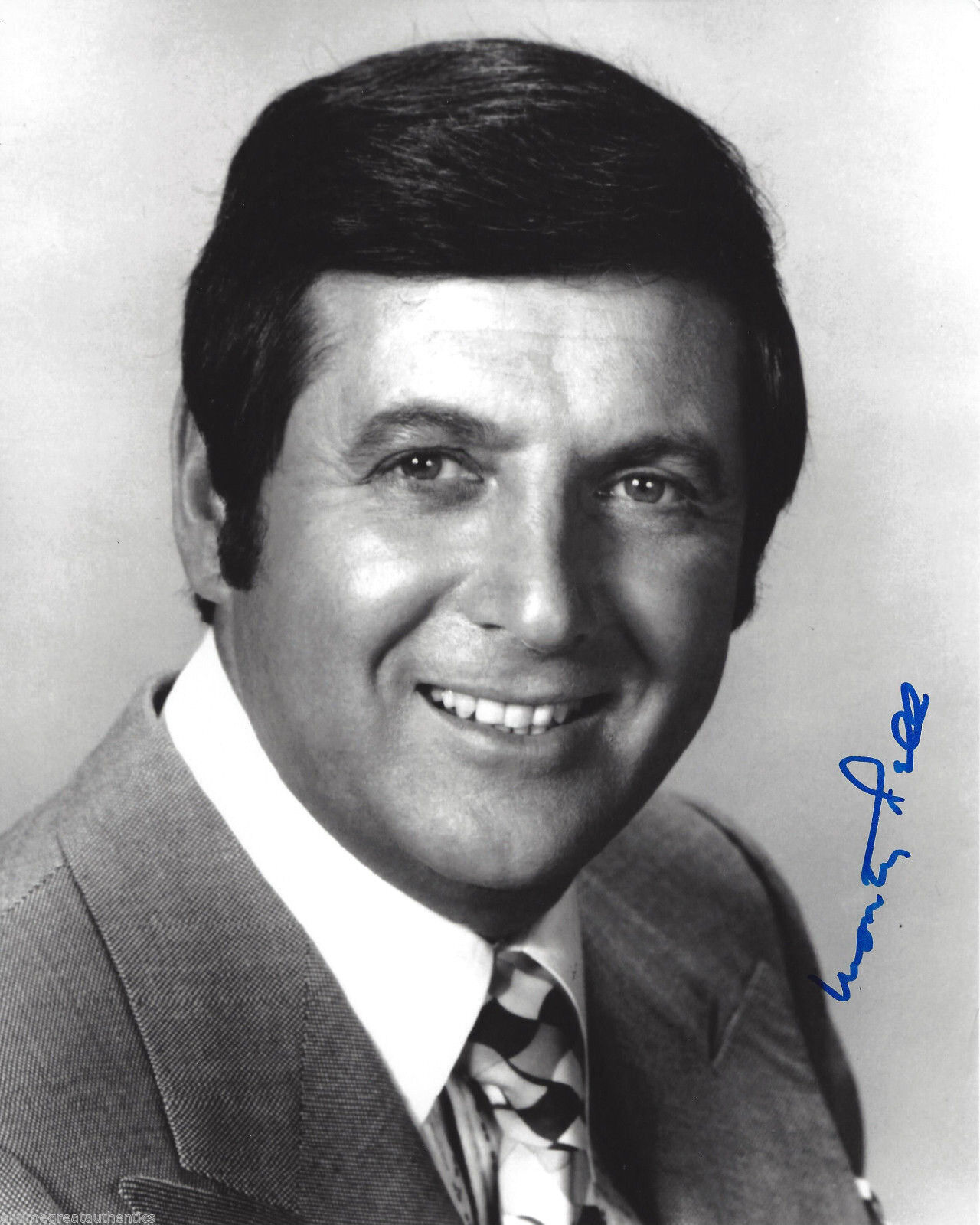 MONTY HALL SIGNED AUTHENTIC 8X10 Photo Poster painting C w/COA GAME SHOW HOST LETS MAKE A DEAL