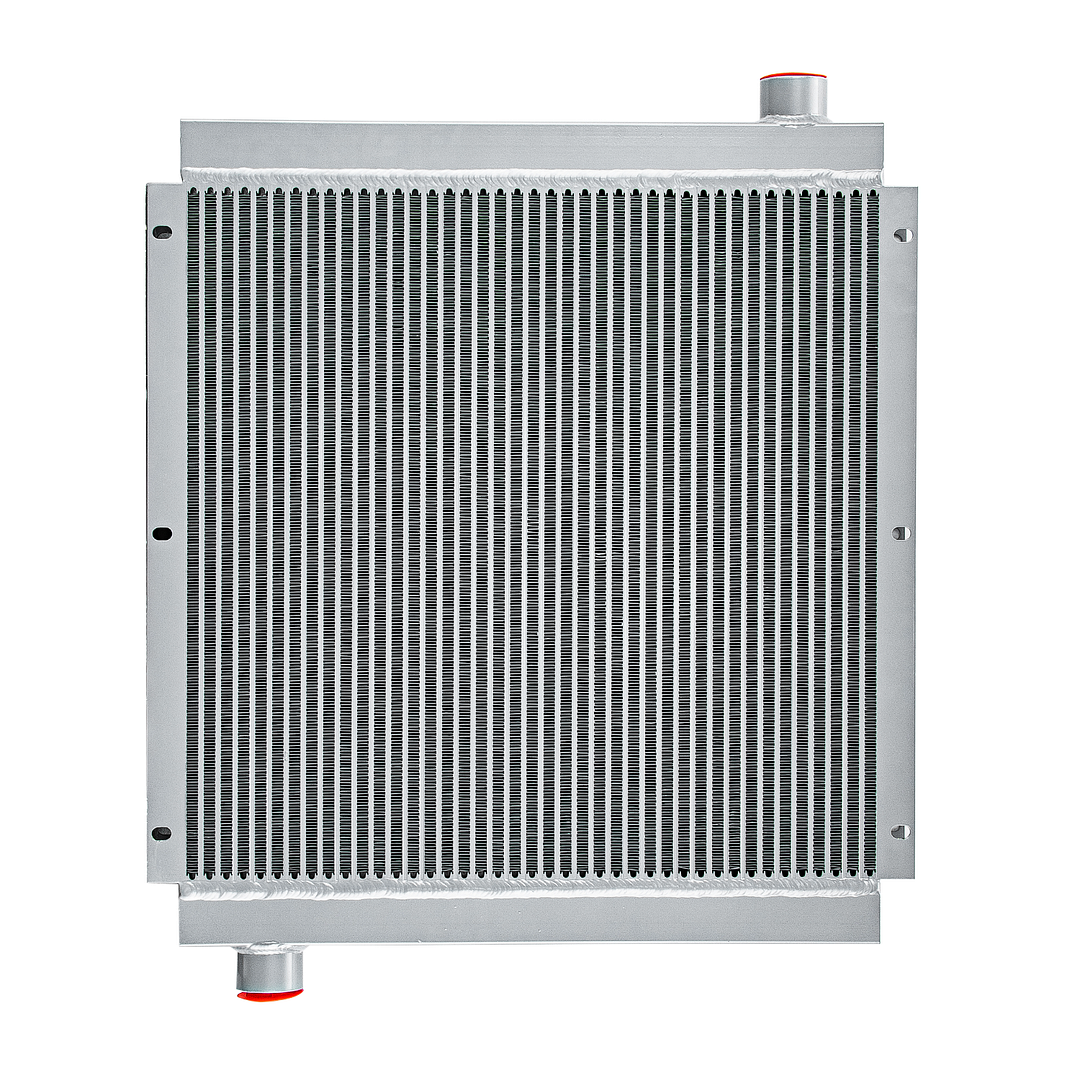 Alloyworks Mobile Hydraulic Oil Cooler 0-120 GPM 90HP Black Fits Industrial Cooling System
