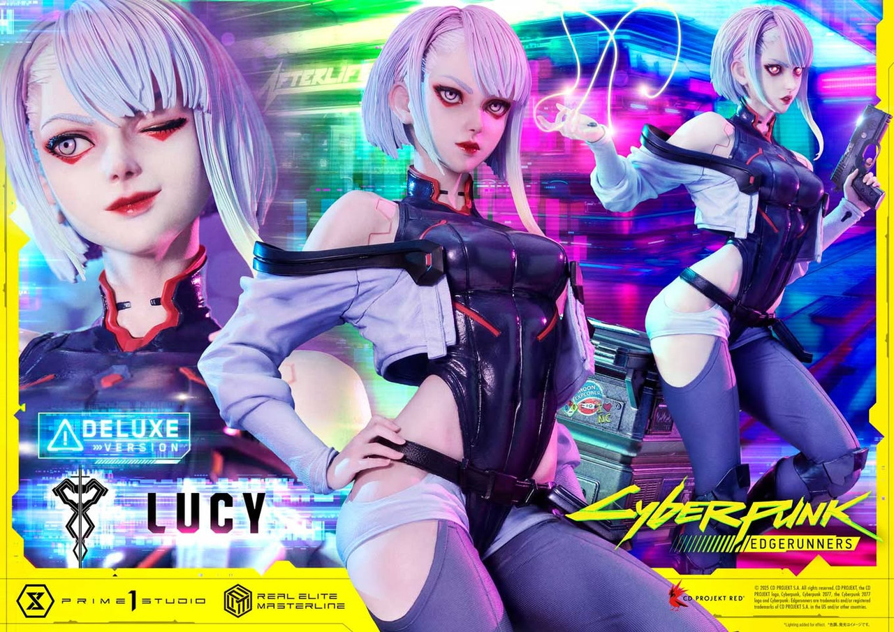 Prime 1 Studio - Real Elite Masterline Cyberpunk: Edgerunners Lucy REMCP-01 REMCP-01DX REMCP-01DXS (Licensed) Action Figure-