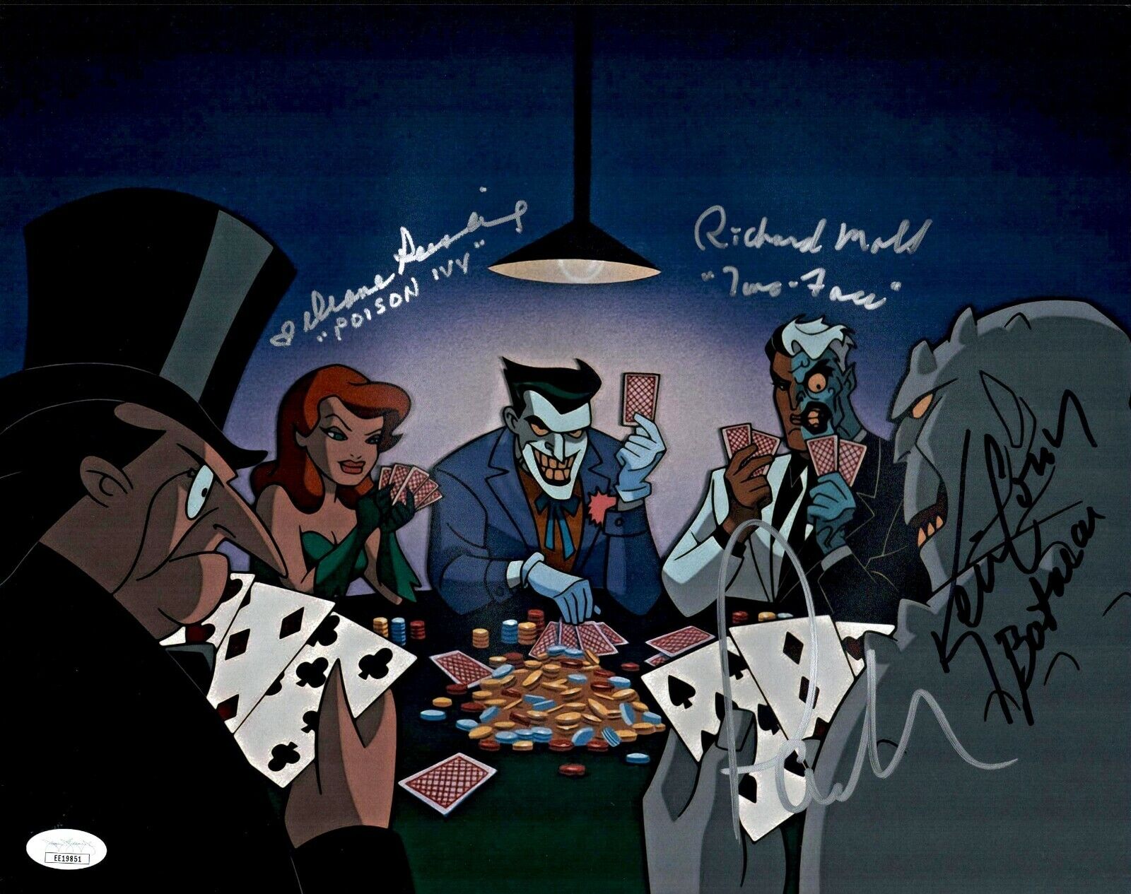 KEVIN CONROY X4 Cast Signed 11x14 Photo Poster painting BATMAN ANIMATED SERIES Autograph JSA COA