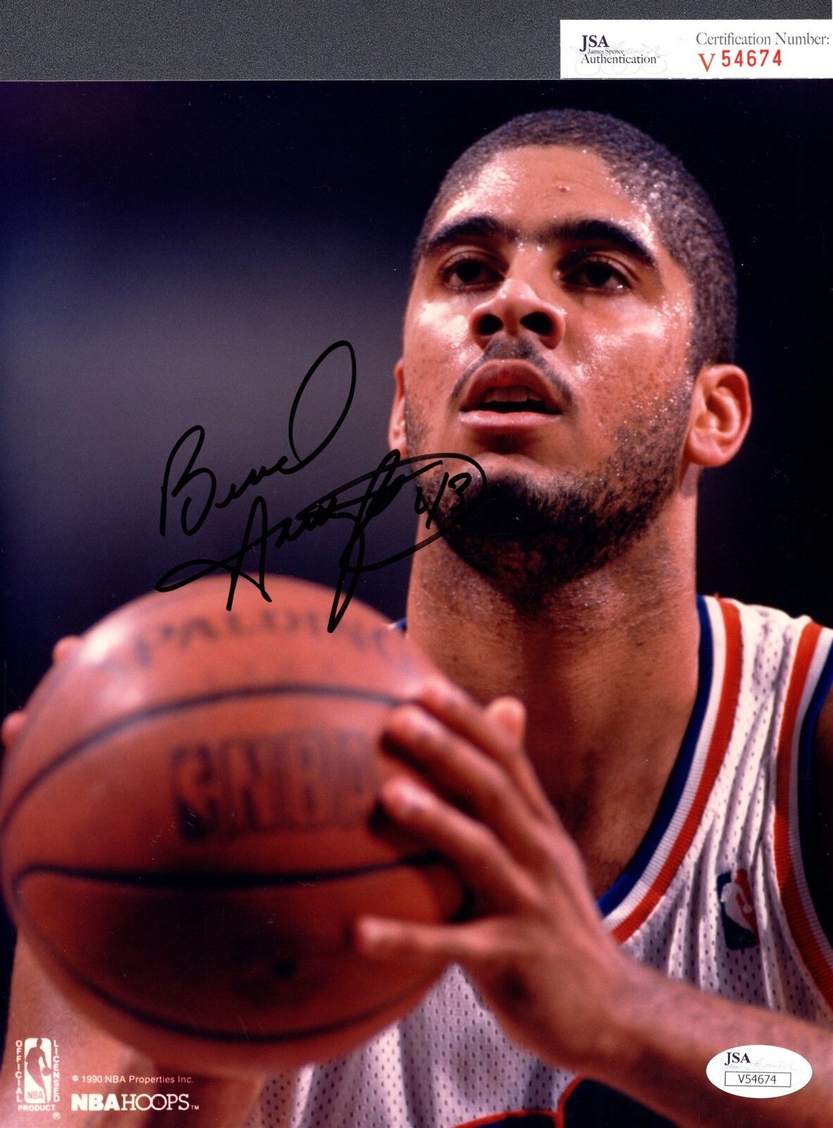 JSA Brad Daugherty Autographed Signed AUTO 8x10 Photo Poster painting Cavaliers TRB 178