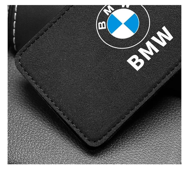 Car logo driver's license leather case card holder